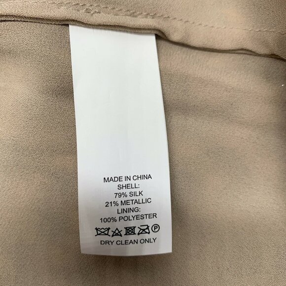 Kate Spade Leopard Print Metallic Dot Mini Skirt 00 XXS Tan Flare Party - Picture 3 of 7